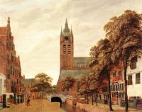 Heyden, Jan van der - View of Delft